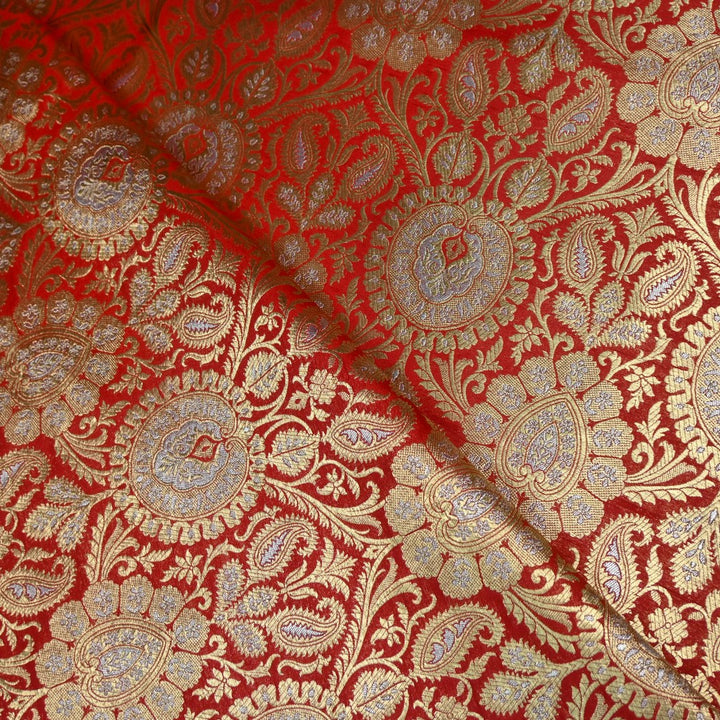 Meena Zari Brocade Fabrics