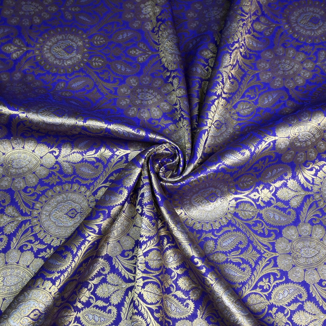 Meena Zari Brocade Fabrics