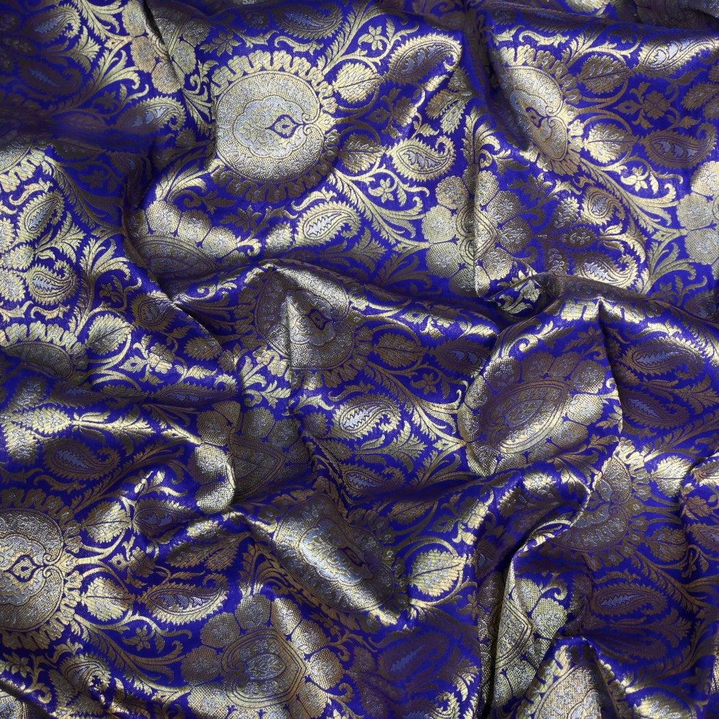 Meena Zari Brocade Fabrics