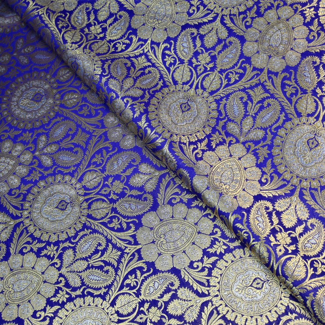 Meena Zari Brocade Fabrics