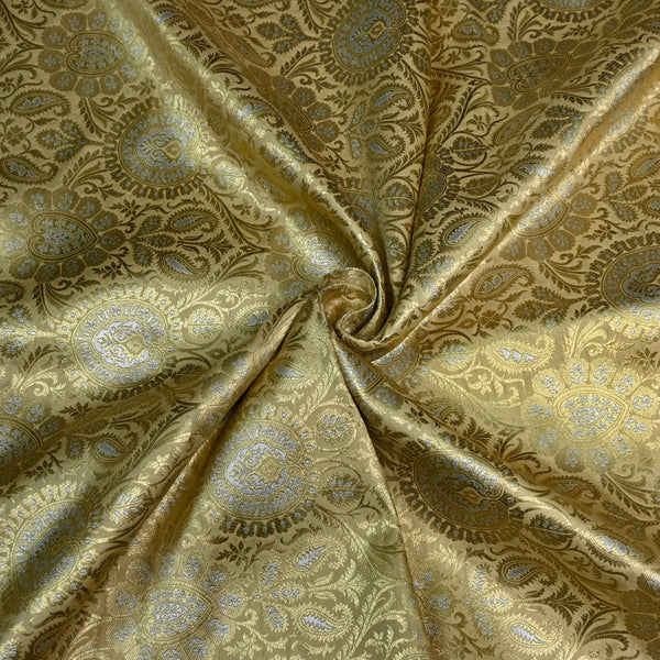 Meena Zari Brocade Fabrics