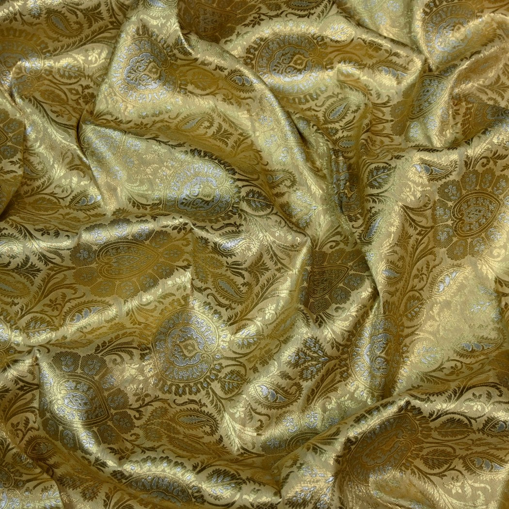 Meena Zari Brocade Fabrics
