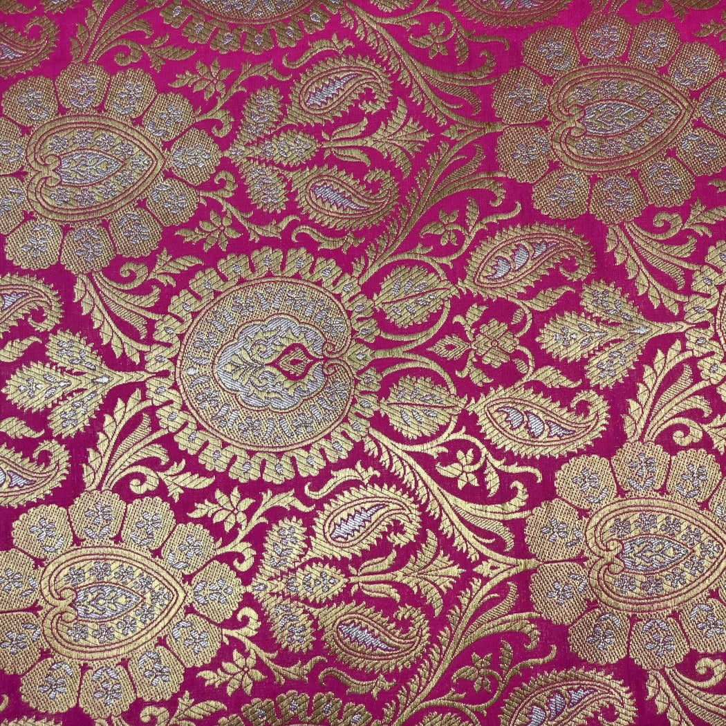 Meena Zari Brocade Fabrics