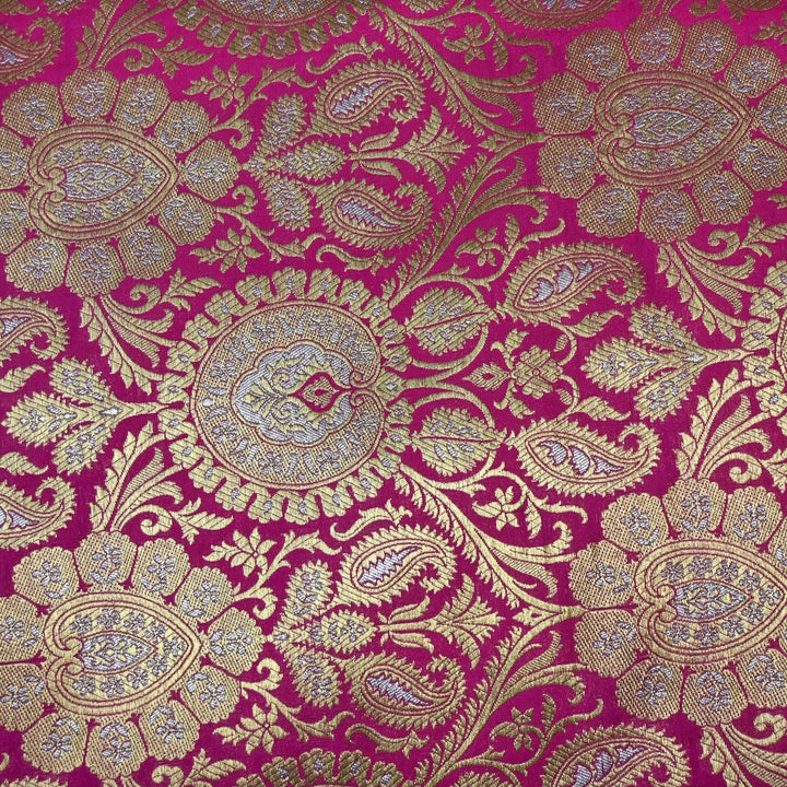 Meena Zari Brocade Fabrics