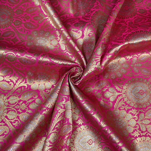 Meena Zari Brocade Fabrics