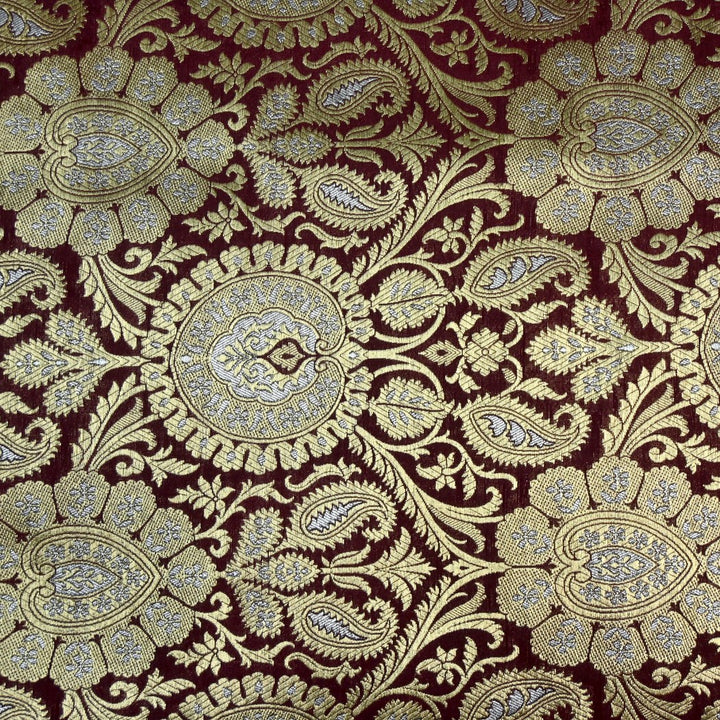 Meena Zari Brocade Fabrics