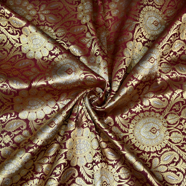 Meena Zari Brocade Fabrics