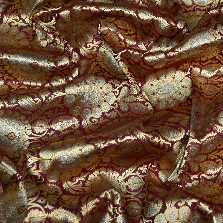 Meena Zari Brocade Fabrics
