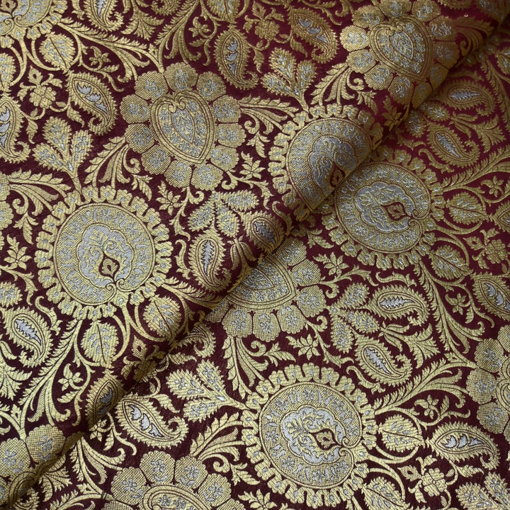 Meena Zari Brocade Fabrics