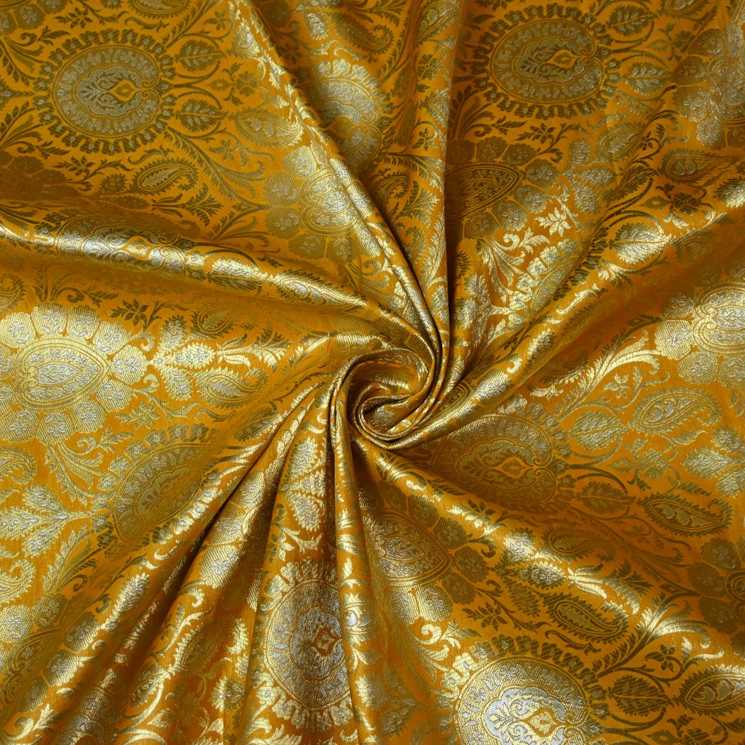 Meena Zari Brocade Fabrics
