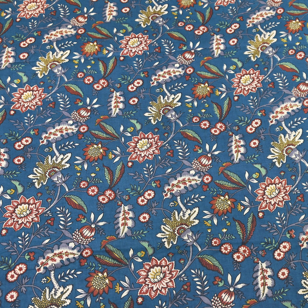 Premium Cotton Printed Fabric – Soft Breathable Designer Cotton Fabric - 000350-A13