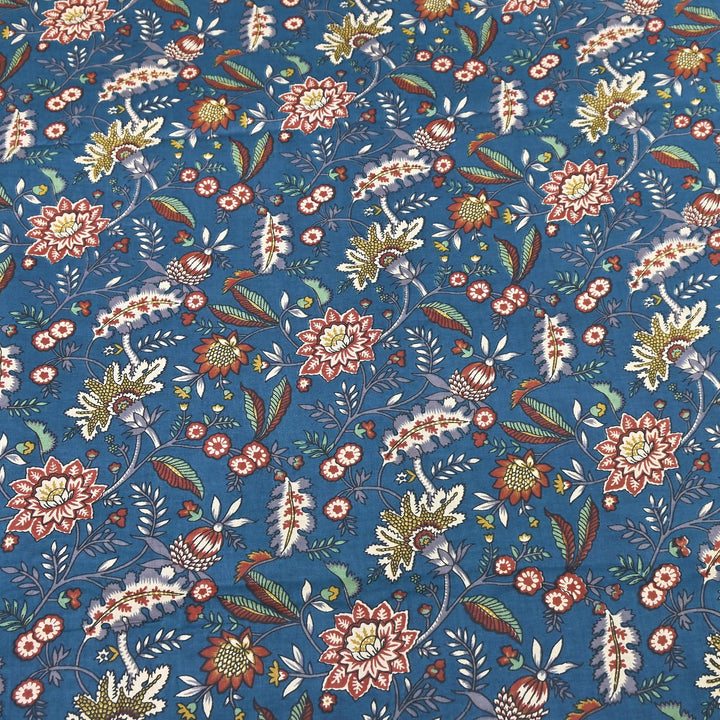 Premium Cotton Printed Fabric – Soft Breathable Designer Cotton Fabric - 000350-A13
