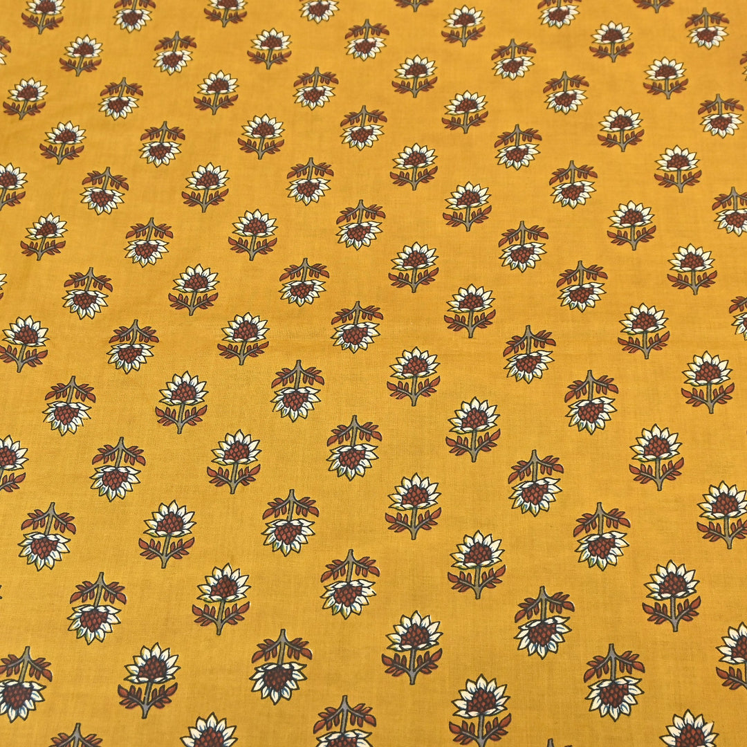 Premium Cotton Printed Fabric – Soft Breathable Designer Cotton Fabric - 000350-A10