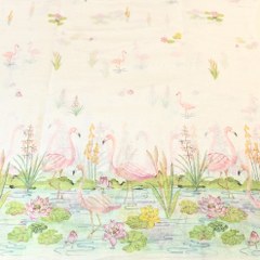 Mul Chanderi Digital Print Fabric - Soft Lightweight Designer Fabric GC0018-02