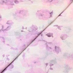 Mul Chanderi Digital Print Fabric - Soft Lightweight Designer Fabric GT0185-K7