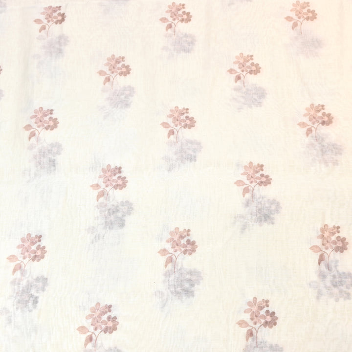 Mul Chanderi Digital Print Fabric - Soft Lightweight Designer Fabric GT0185-K4