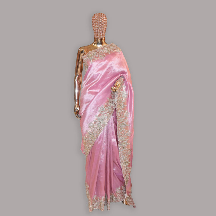 Tissue Tanchoi Zari Work Saree | JS2911-01