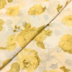 Mul Chanderi Digital Print Fabric - Soft Lightweight Designer Fabric GT0185-K5