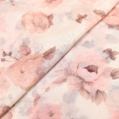 Mul Chanderi Digital Print Fabric - Soft Lightweight Designer Fabric GT0185-K3