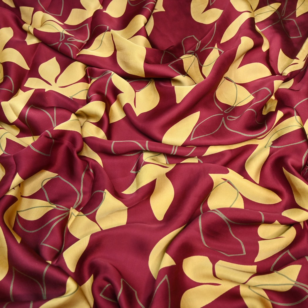 Modal Silk Digital Print Fabric