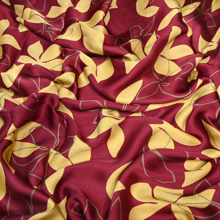 Modal Silk Digital Print Fabric