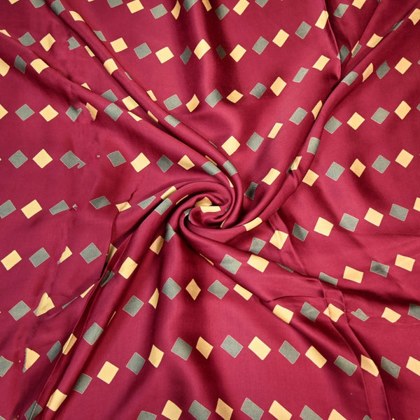 Modal Silk Digital Print Fabric