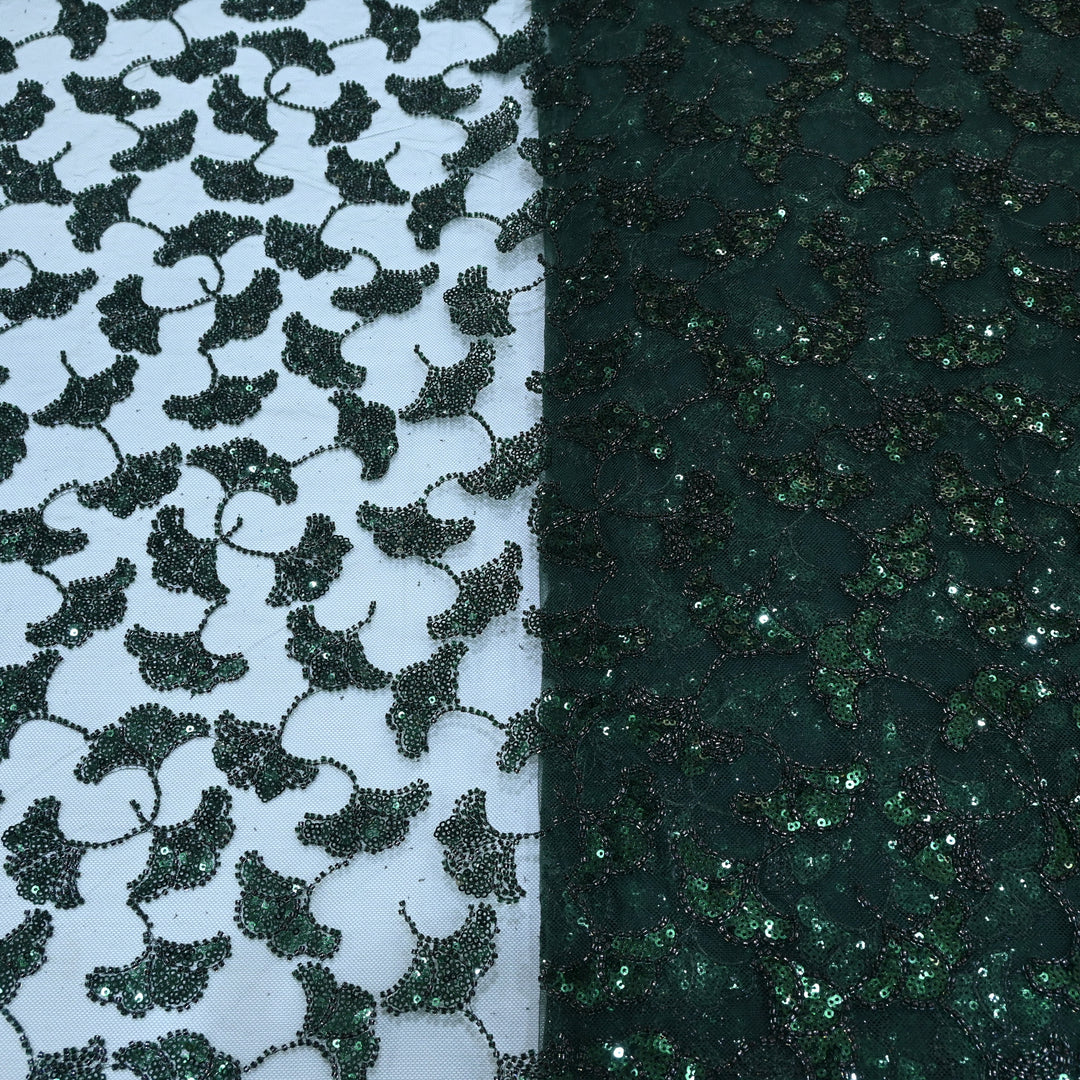 Beautiful Imported Net Cut Dana & Sequins Embroidery Fabrics