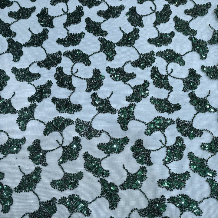 Beautiful Imported Net Cut Dana & Sequins Embroidery Fabrics