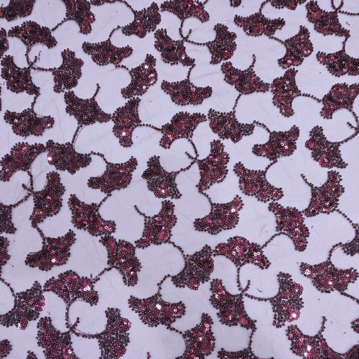 Beautiful Imported Net Cut Dana & Sequins Embroidery Fabrics