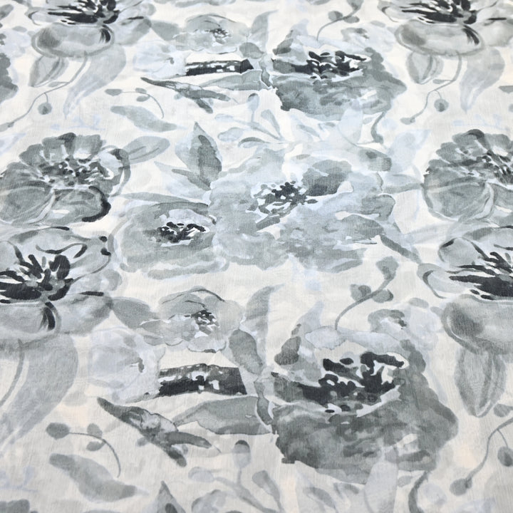 Chiffon Digital Print Fabric – Soft Flowing Designer Printed Fabric MT0012-02