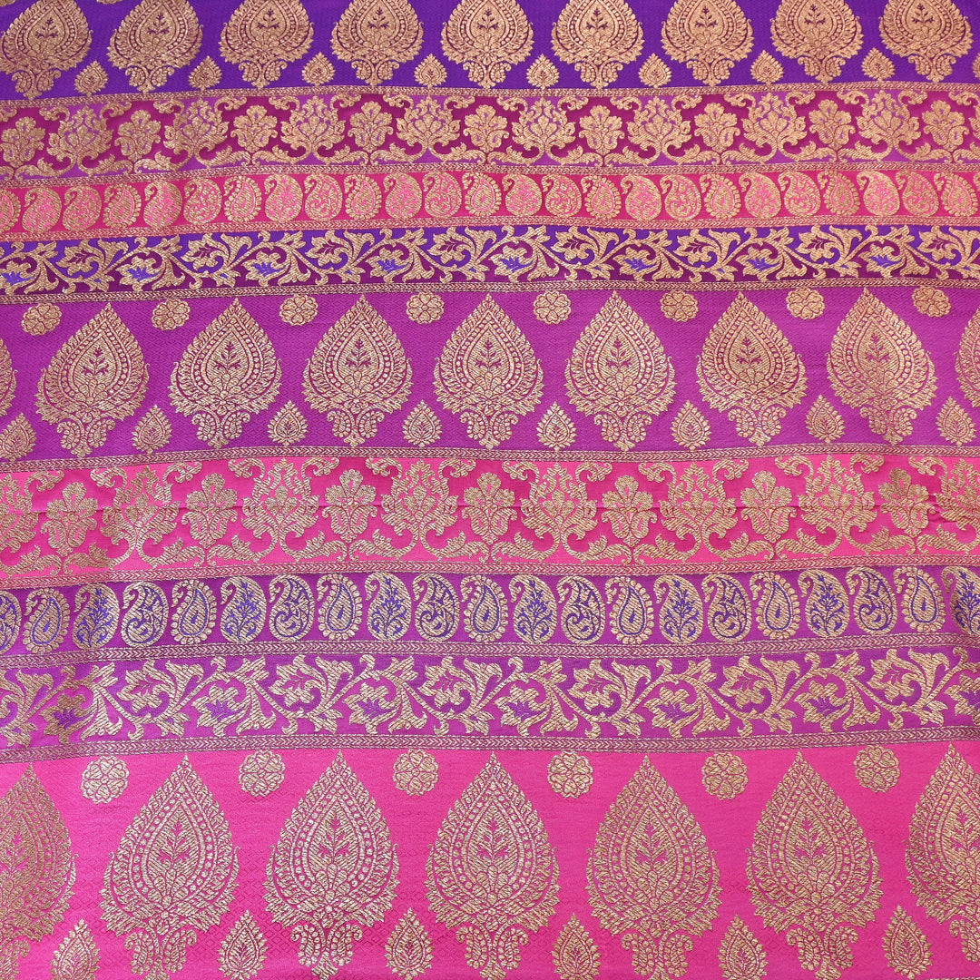Premium Woven Brocade Fabric – Banarasi Zari Designer Collection  001020-10