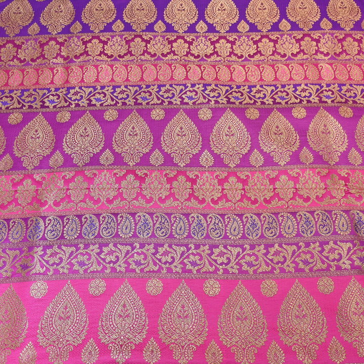Premium Woven Brocade Fabric – Banarasi Zari Designer Collection  001020-10