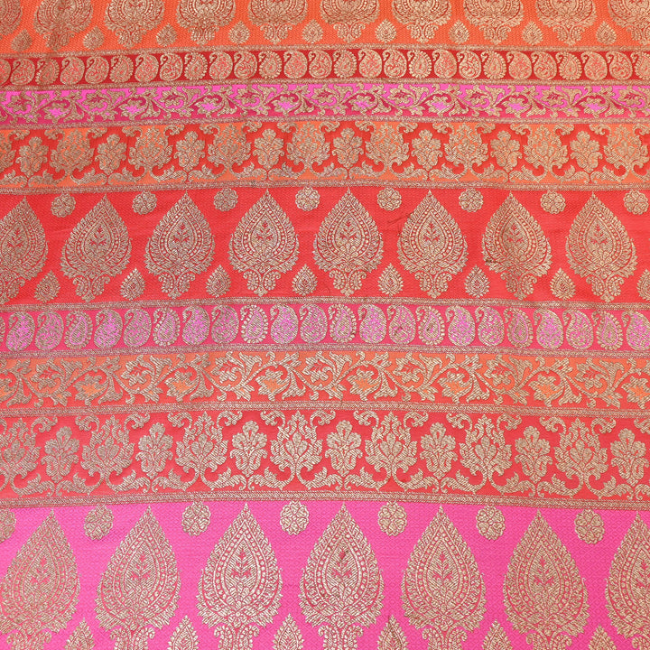 Premium Woven Brocade Fabric – Banarasi Zari Designer Collection  001020-12