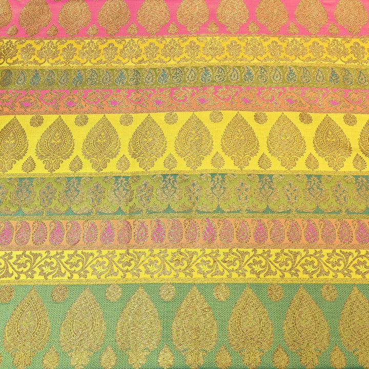 Premium Woven Brocade Fabric – Banarasi Zari Designer Collection  001020-8