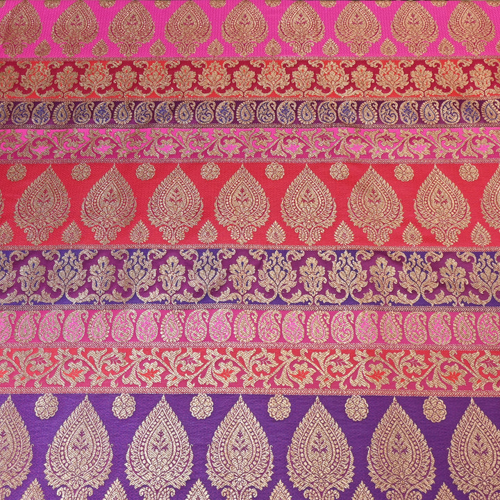 Premium Woven Brocade Fabric – Banarasi Zari Designer Collection  001020-7