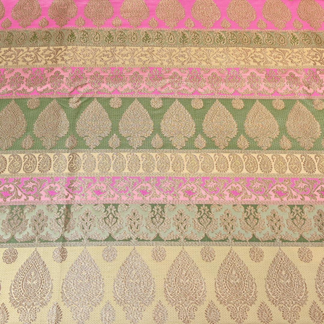 Premium Woven Brocade Fabric – Banarasi Zari Designer Collection  001020-6