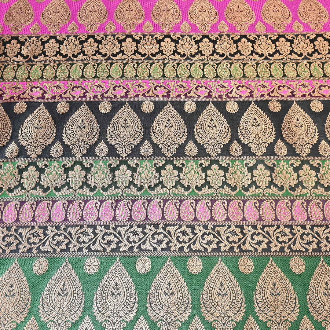 Premium Woven Brocade Fabric – Banarasi Zari Designer Collection  001020-2
