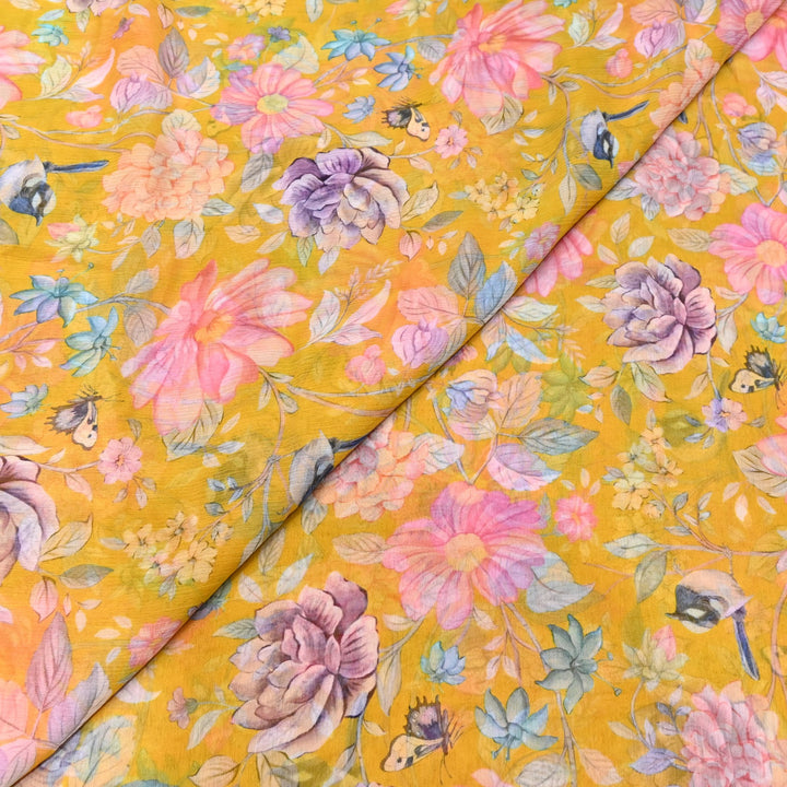 PREMIUM VISCOSE CHIFFON DIGITAL PRINT FABRIC- TD0011- 03