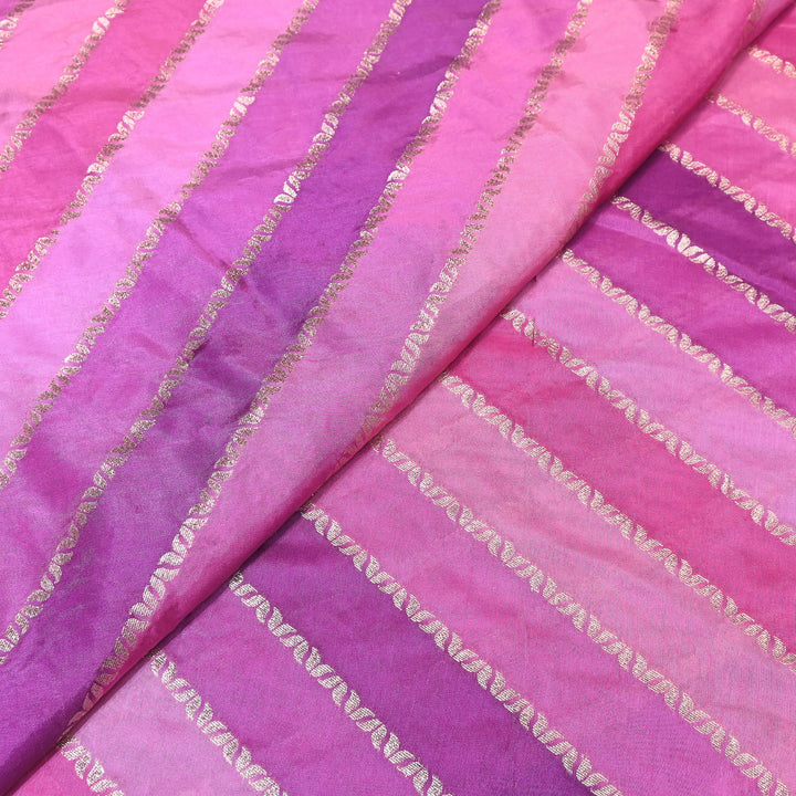 Dola Position Zari Jacquard Fabric - Premium Woven Designer Fabric NKF315-06