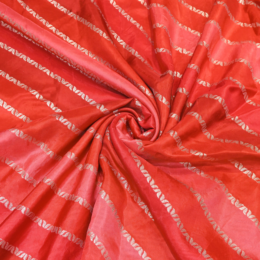 Dola Position Zari Jacquard Fabric - Premium Woven Designer Fabric NKF315-10