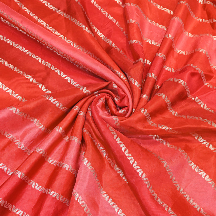 Dola Position Zari Jacquard Fabric - Premium Woven Designer Fabric NKF315-10
