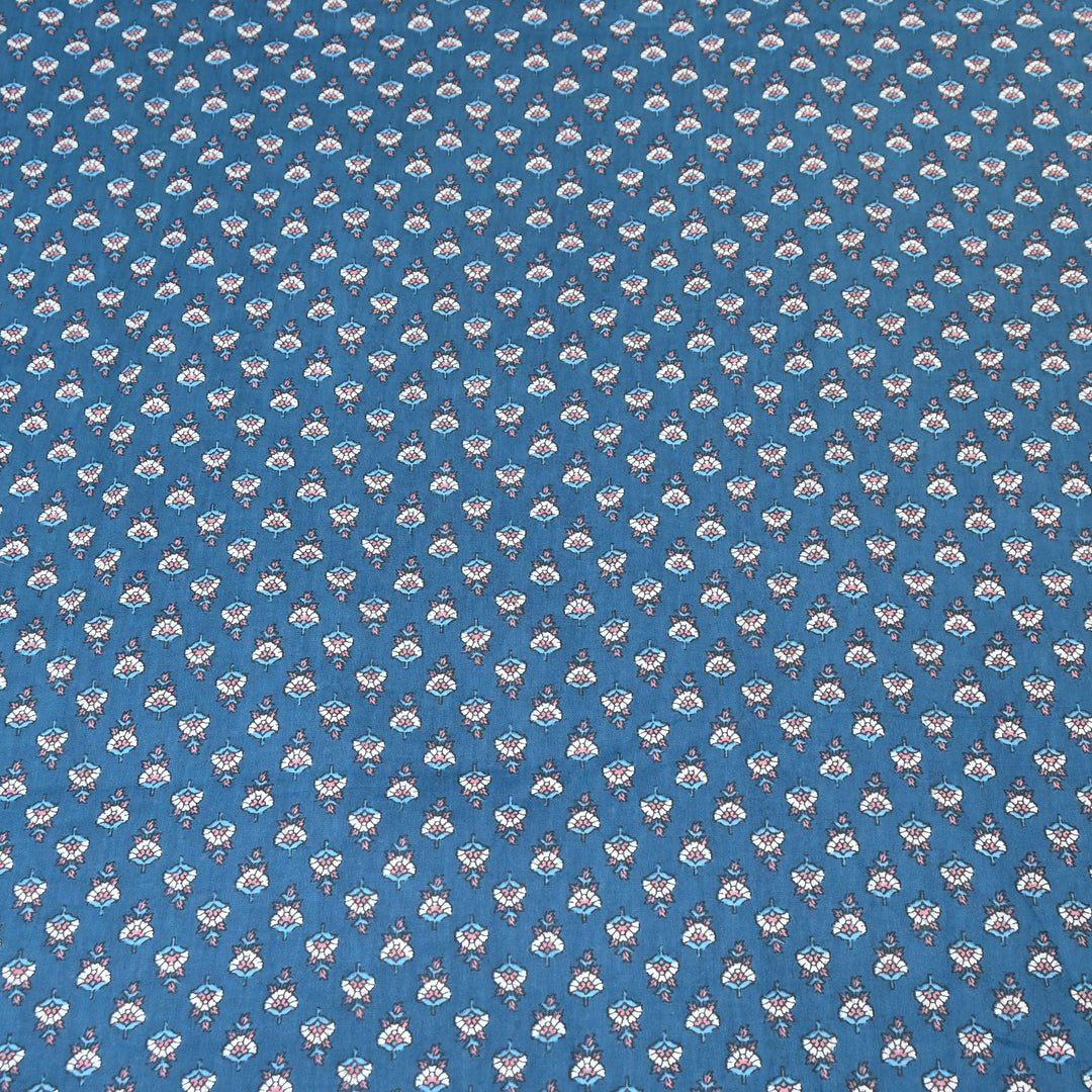 Premium Cotton Printed Fabric – Soft Breathable Designer Cotton Fabric - 000350-37
