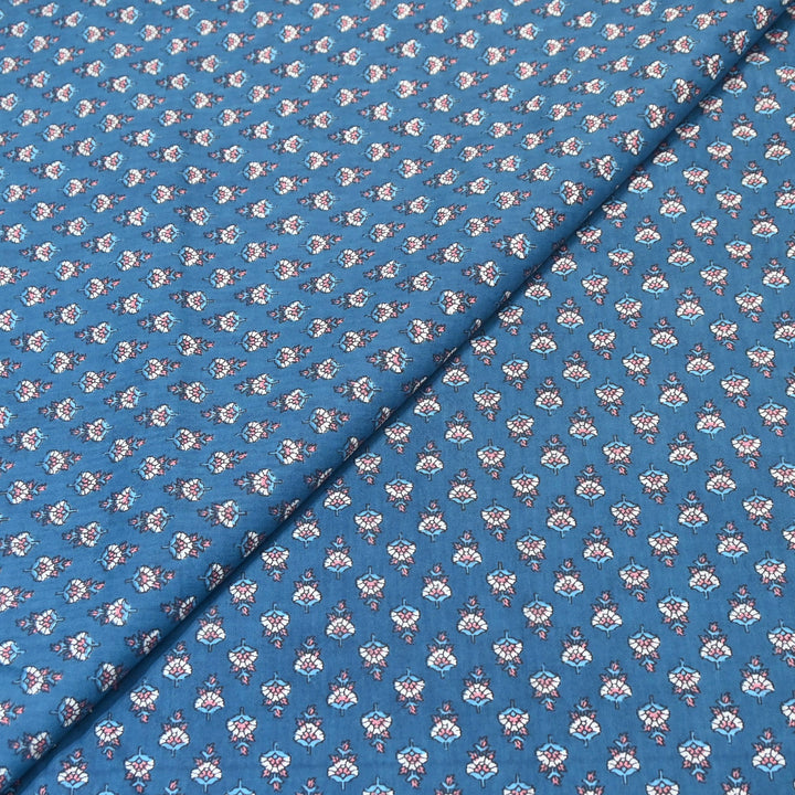 Premium Cotton Printed Fabric – Soft Breathable Designer Cotton Fabric - 000350-37