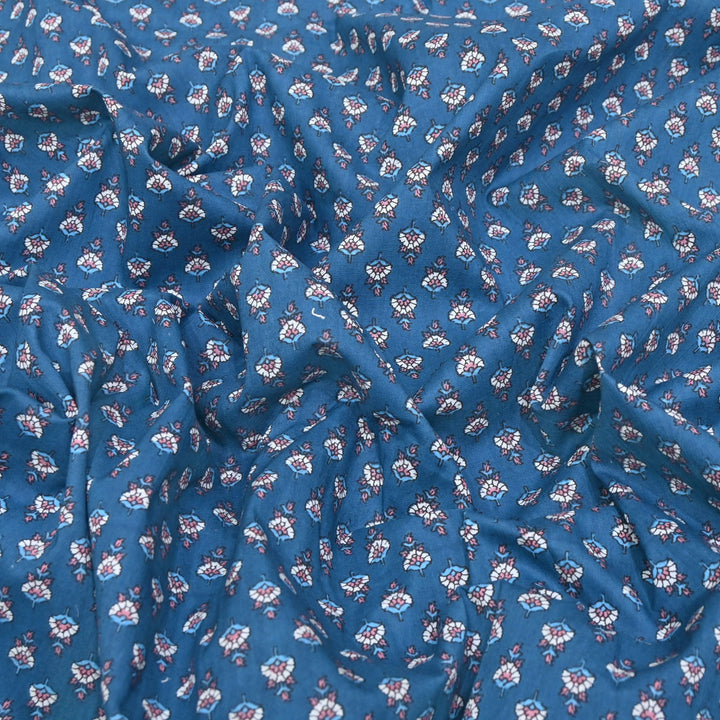 Premium Cotton Printed Fabric – Soft Breathable Designer Cotton Fabric - 000350-37