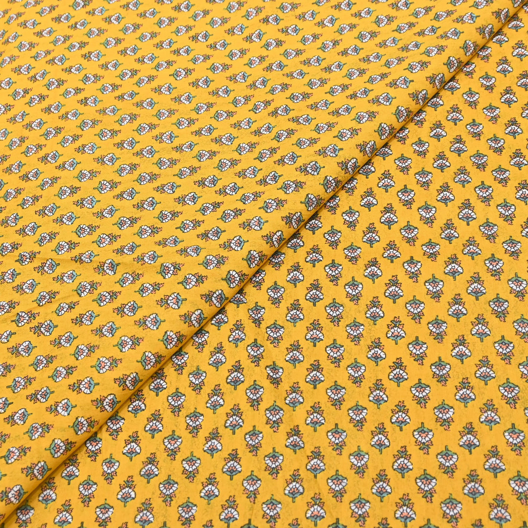 Premium Cotton Printed Fabric – Soft Breathable Designer Cotton Fabric - 000350-39