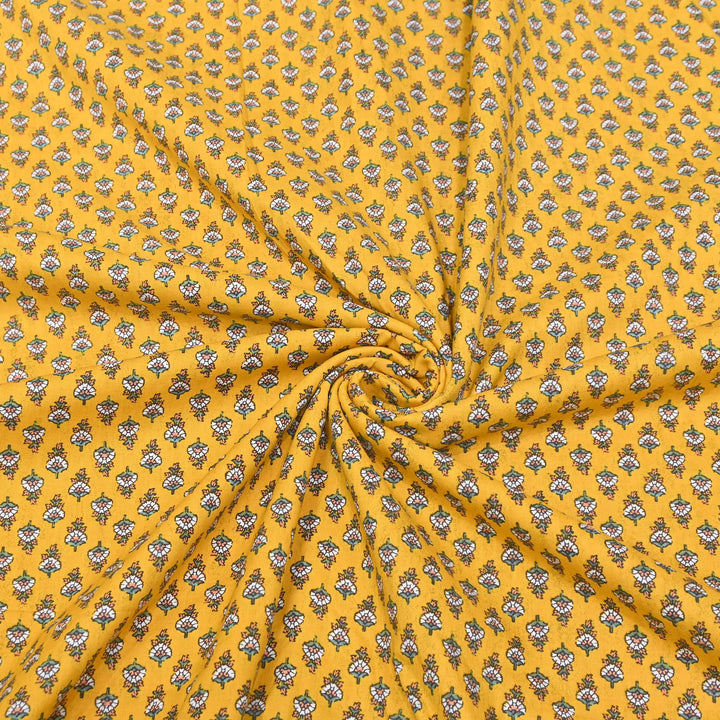 Premium Cotton Printed Fabric – Soft Breathable Designer Cotton Fabric - 000350-39