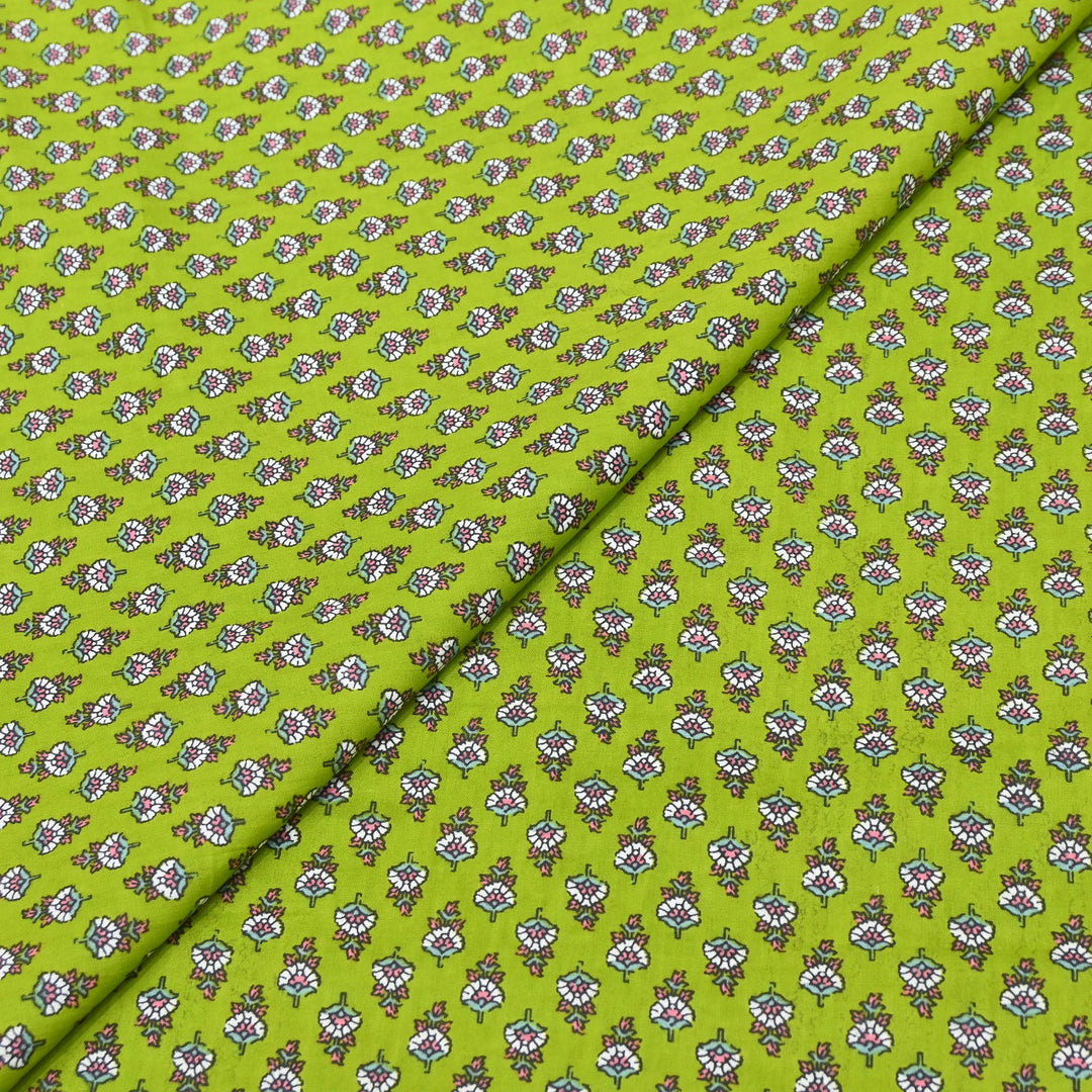 Premium Cotton Printed Fabric – Soft Breathable Designer Cotton Fabric - 000350-41