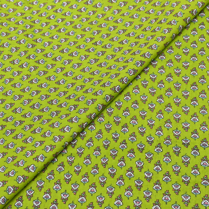 Premium Cotton Printed Fabric – Soft Breathable Designer Cotton Fabric - 000350-41