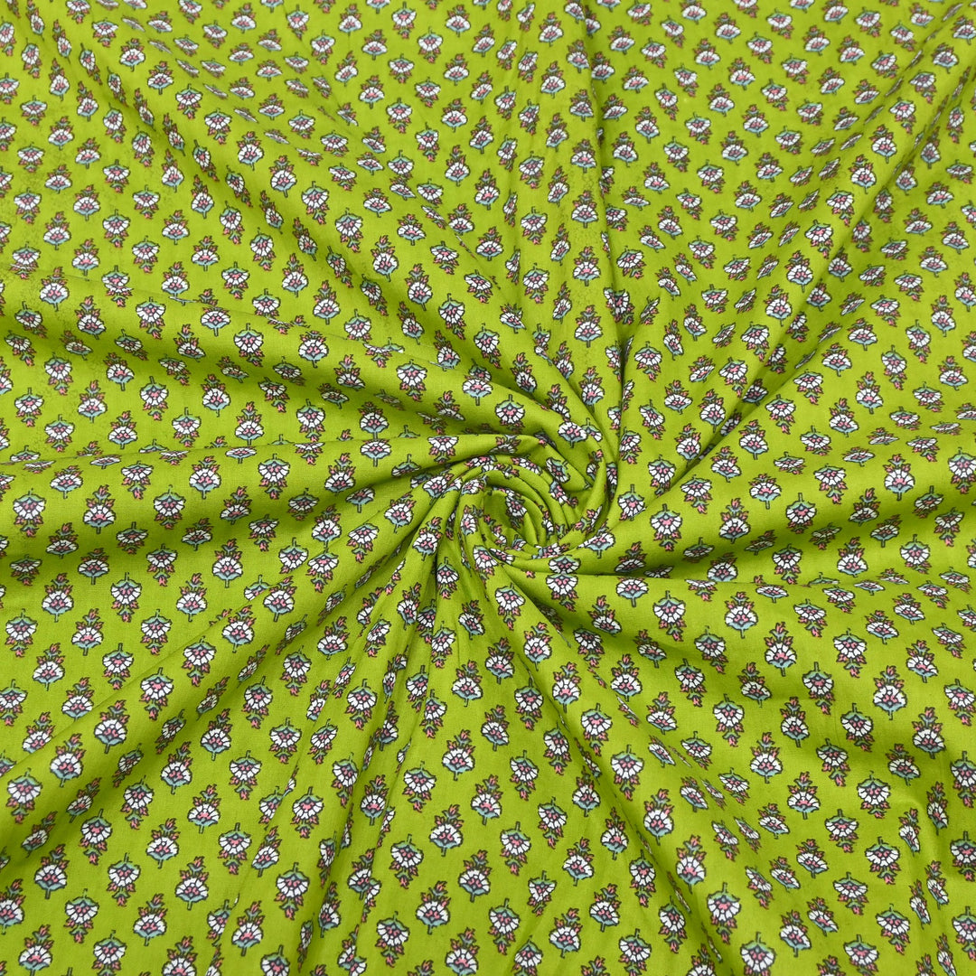 Premium Cotton Printed Fabric – Soft Breathable Designer Cotton Fabric - 000350-41
