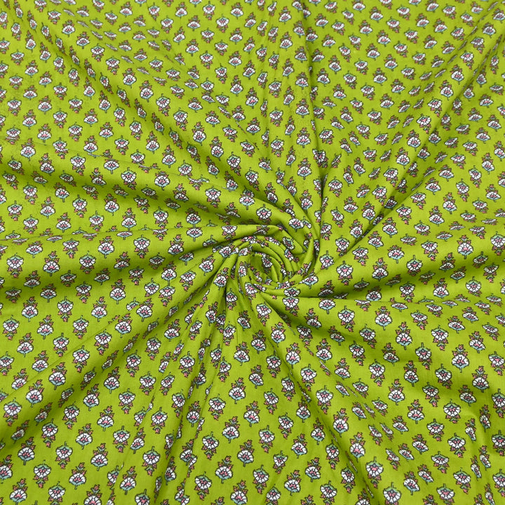 Premium Cotton Printed Fabric – Soft Breathable Designer Cotton Fabric - 000350-41